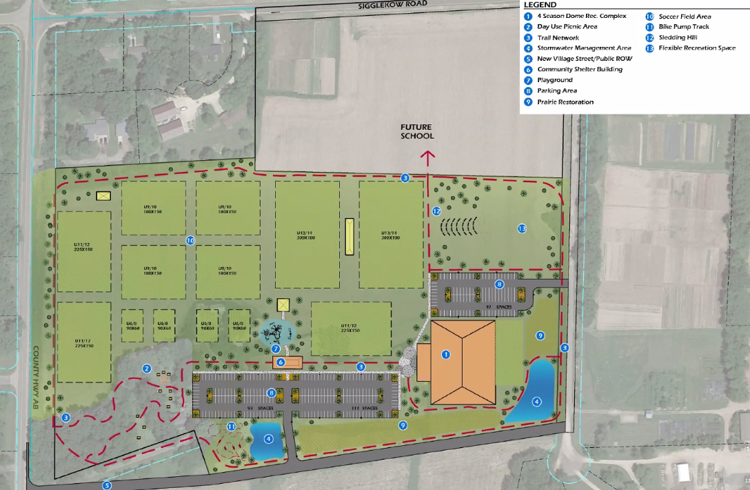 McFarland Community Park, rendering